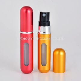 Atomiseur rechargeable en aluminium de parfum, OEM de bouteille de jet de parfum de voyage disponible