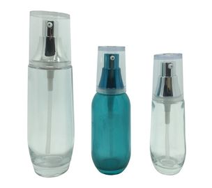 Façonnez les bouteilles privées d'air de lotion, conteneurs crèmes cosmétiques de 50ml 30ml pour des ensembles de voyage