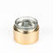 Pots cosmétiques en verre vides faits sur commande de luxe, petits pots en verre de 20ml 30ml 50ml avec des couvercles en métal