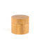 Le verre en bambou de lotion de couvercle cogne 20ml - les pots 50ml cosmétiques en verre vides pour l'emballage de soins de la peau